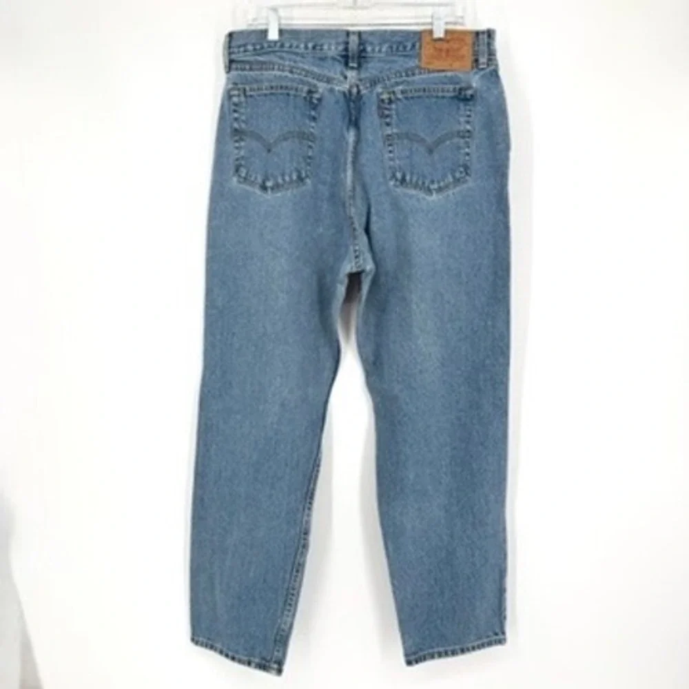 Vintage Y2K Levis 560 Loose Fit Straight Leg Jeans High Rise Blue Cotton‎ 16 S
